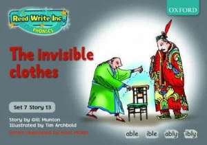 Image of Read Write Inc. Phonics Grey Set 7 Storybooks the Invisible Clothes by Gill Munton Paperback