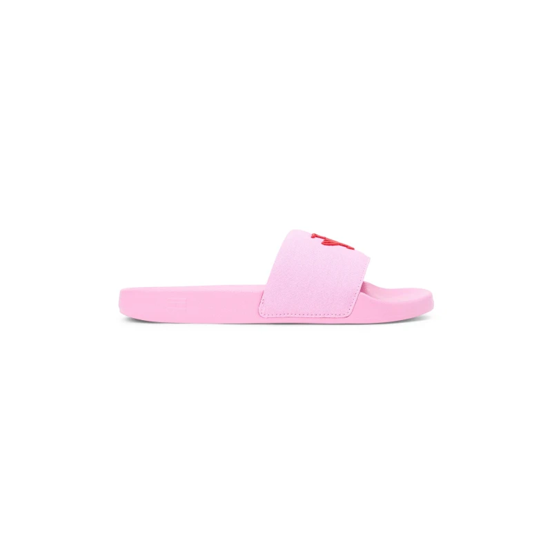 Image of Tommy Hilfiger Tommy Script Slide Ld62 Rose Petal female 4 (37)