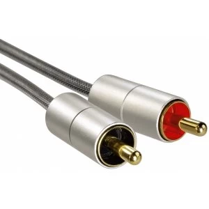 image of Aluline 3.5mm Jack 2x Rca Plug 1m