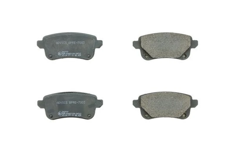 Image of AISIN Brake pad set AISIN BPRE-7003