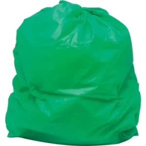 image of 18"X29"X39" Green Refuse Sacks 160G (Pk-200)