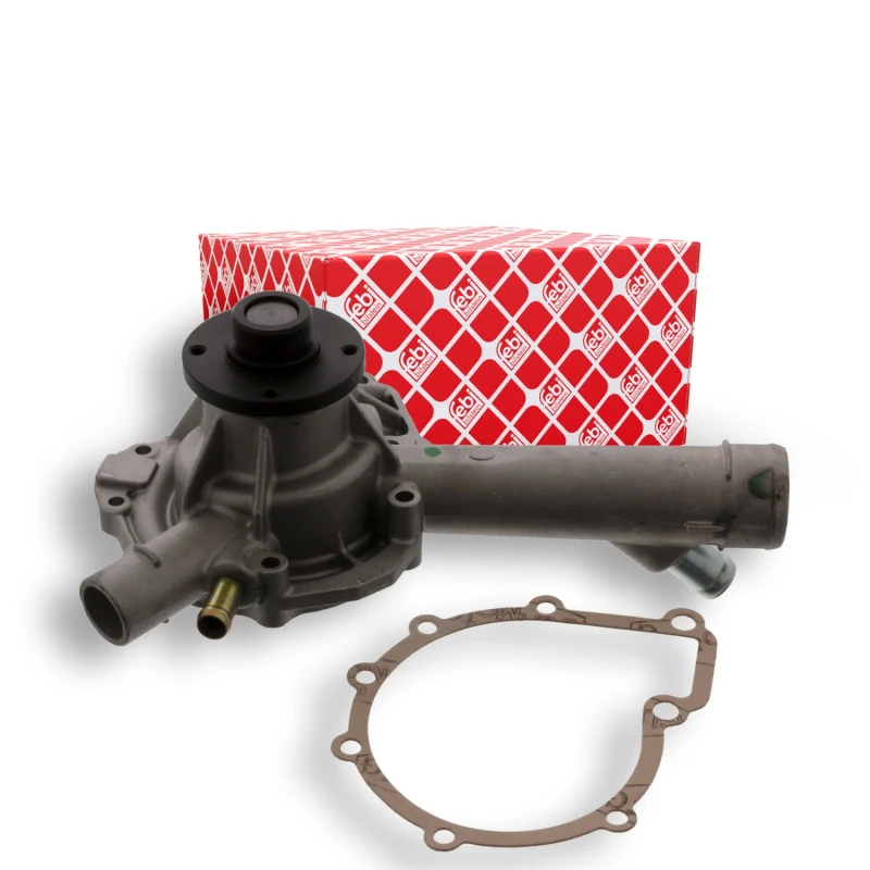Image of FEBI BILSTEIN 10199 Water pump Cast Aluminium, with gasket/seal Cast Aluminium Water Pump (1260)