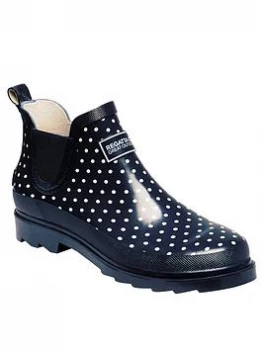 Image of Regatta Lady Harper Shoe Welly - Navy, Size 5, Women