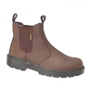 Image of Amblers Steel FS128 Boot / Womens Ladies Boots (7 UK) (Brown)