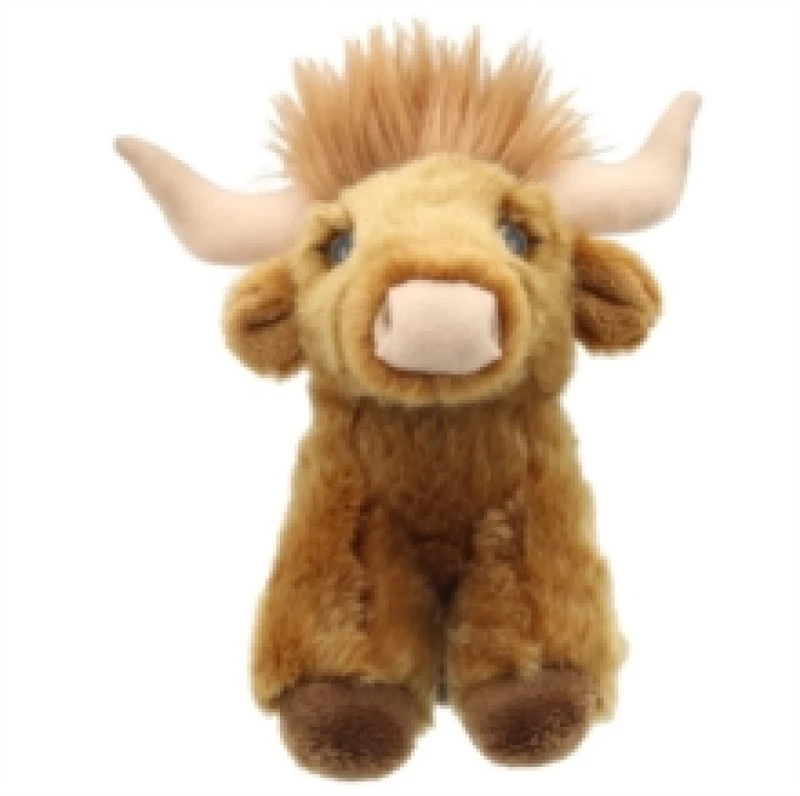 Image of The Puppet Company Wilberry Minis Highland Cow Multi unisex