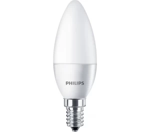 Image of Philips CorePro 5.5W E14/SES Candle Very Warm White - 76238600