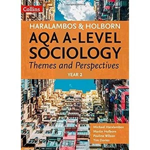 Image of AQA A Level Sociology Themes and Perspectives Year 2 Paperback / softback 2018