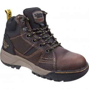 Image of Dr Martens Mens Grapple Safety Boots Teak Size 5