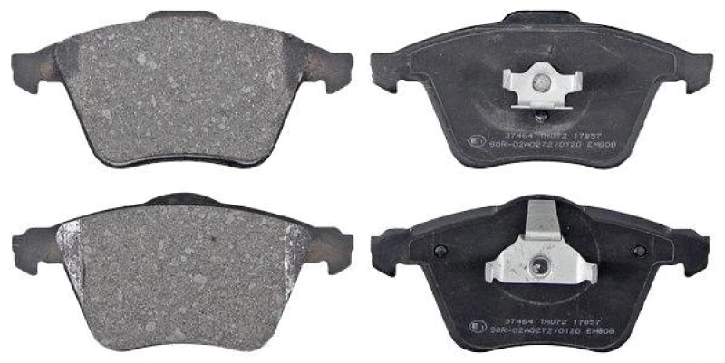 Image of A.B.S. 37464 Brake pad set without integrated wear sensor Brake Pad Set,disc brake (402)