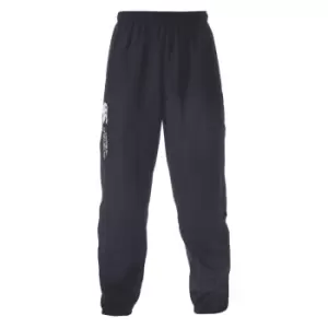 Image of Canterbury Childrens/Kids Cuffed Ankle Tracksuit Bottoms (10 Years) (Navy)