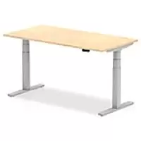 image of dynamic Height Adjustable Desk Air HAS168SMPE Maple 1600 mm x 800 mm x 660 - 1310 mm