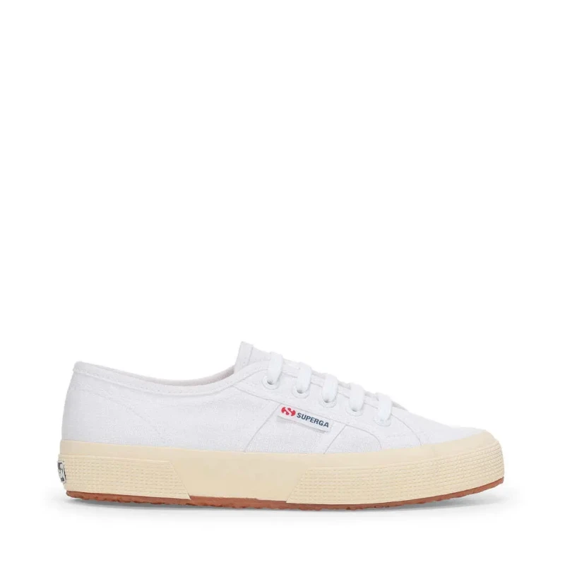 Image of Superga Womens Trainers Superga 2750 Linen Blanc Female 36