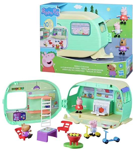 Image of Peppa Pig Peppa's Caravan Playset