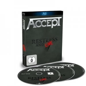 Image of Restless and Live Blind Rage Live in Europe 2015 by Accept CD Album
