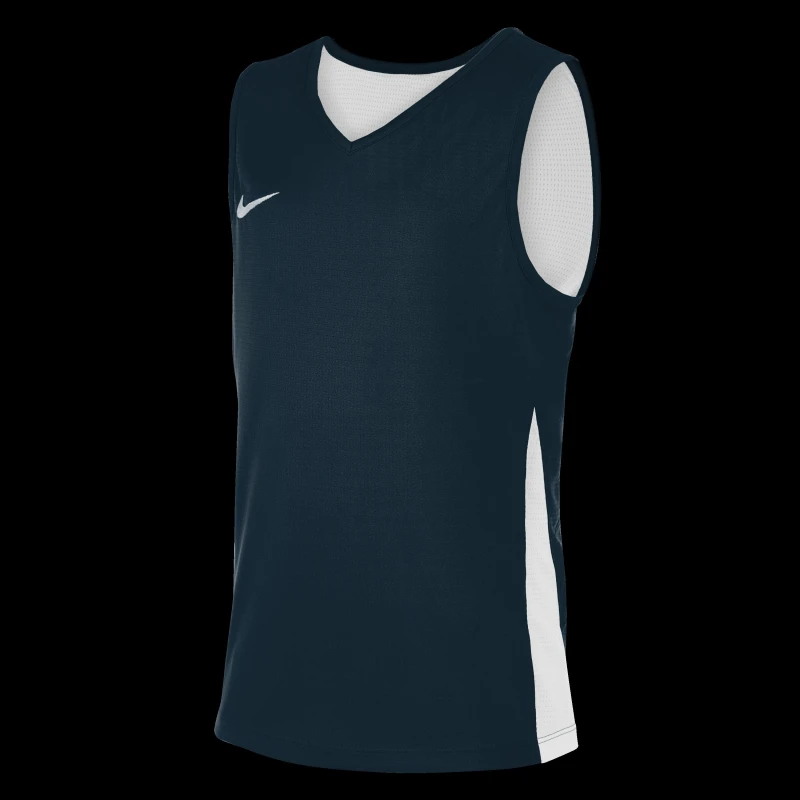 Image of Nike Yth Bskbl R Jsy Obsidian/White unisex 7-8 (S)