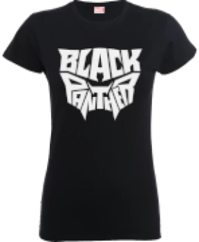 Image of Black Panther Emblem Womens T-Shirt - Black