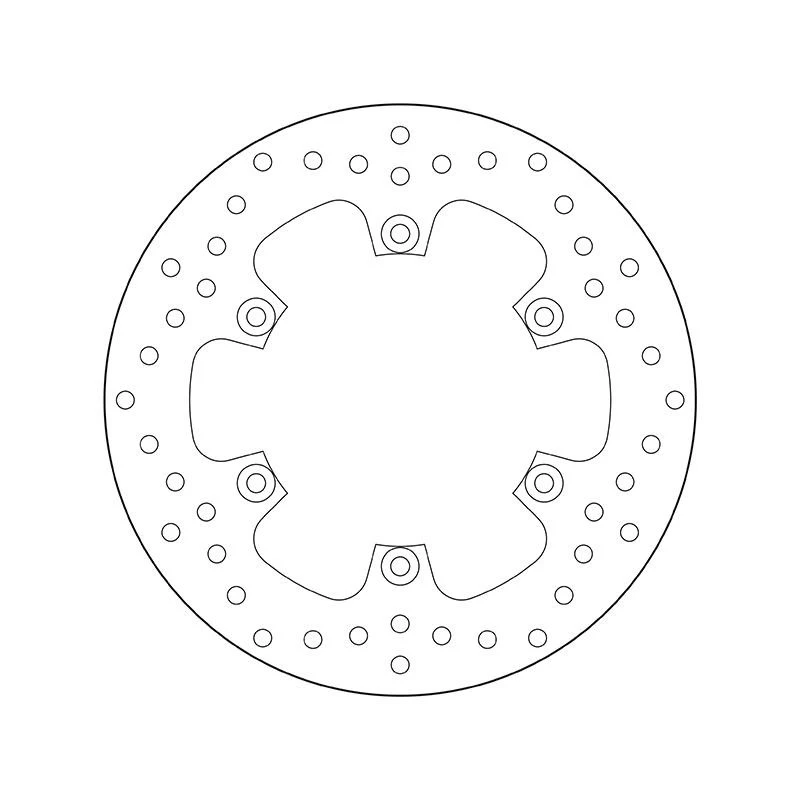 Image of BREMBO Brake disc BREMBO 68B407E4
