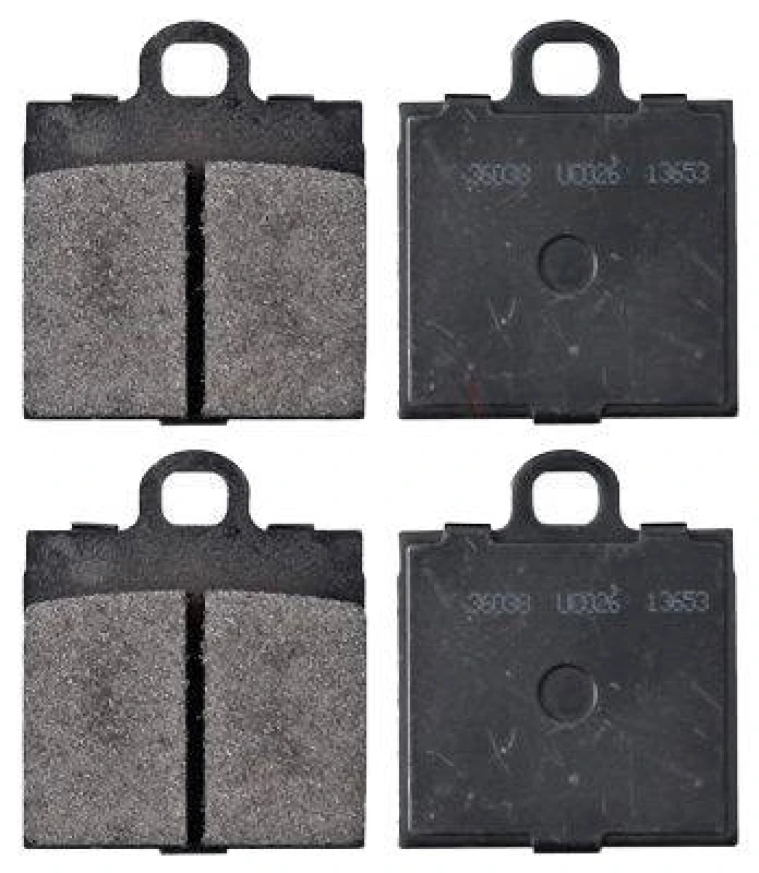 Image of A.B.S. 36038 Brake pad set without integrated wear sensor Brake Pad Set,disc brake (402)