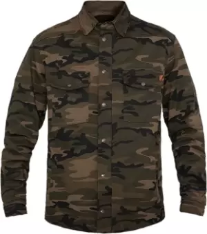 Image of John Doe New Camouflage Motorcycle Shirt, multicolored, Size S, multicolored, Size S