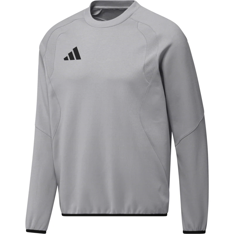 Image of Adidas TT Crew Swtr Sn63 Lght Grey/Black male 2XL