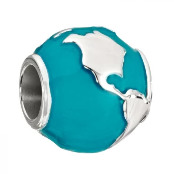 image of Chamilia Around The World Sterling Silver & Enamel Bead