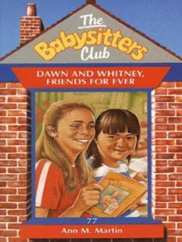 Image of Dawn and Whitney Friends for Ever by Ann M Martin Paperback