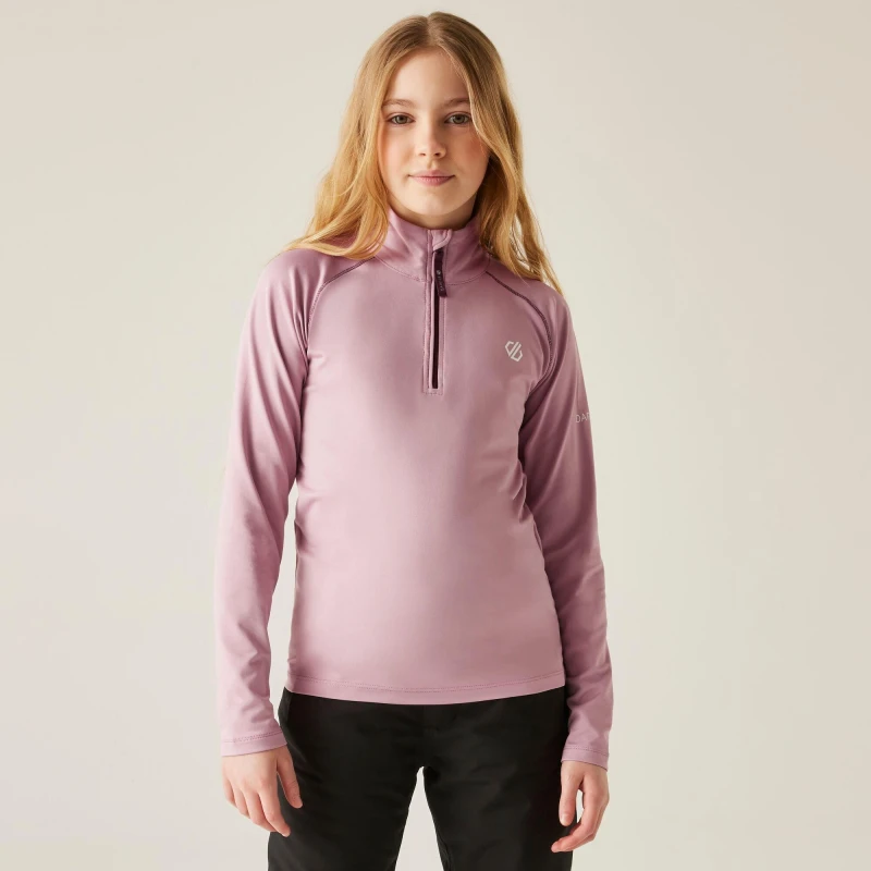 Image of Children's Thermal shirt Dare 2B Consist II Core Stretch Violet Unisex 11/12 ans