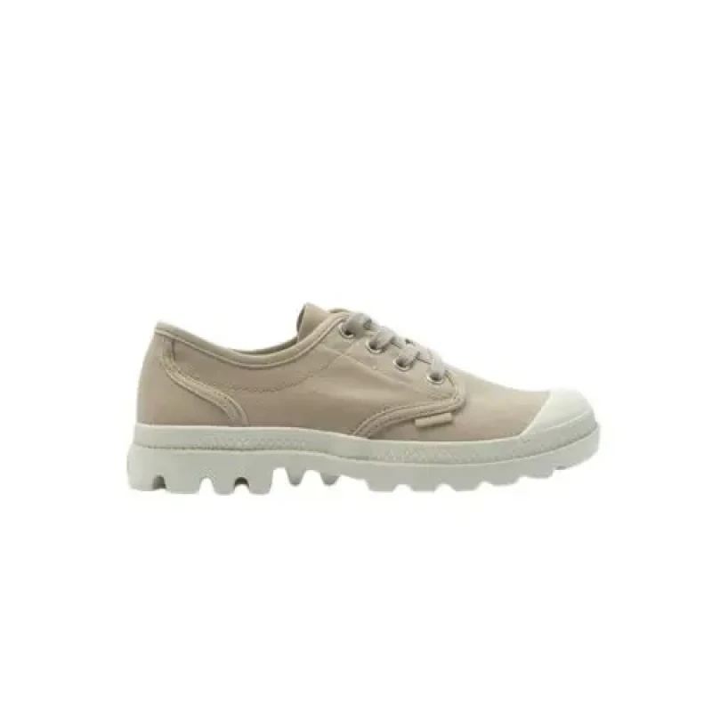 Image of Palladium Womens Trainers Palladium Pampa Oxford Beige Female 39