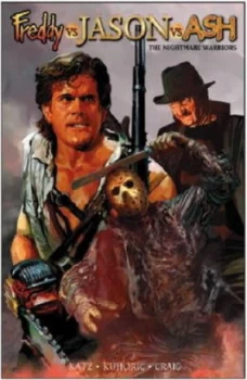 Image of Freddy vs. Jason Vs Ash. the Nightmare Warriors by Jeff Katz and James Kuhoric and Jason Craig Book