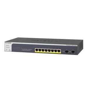 8 Port PoE Gbit Smart Switch with 2x SFP 8NEGS510TLP100