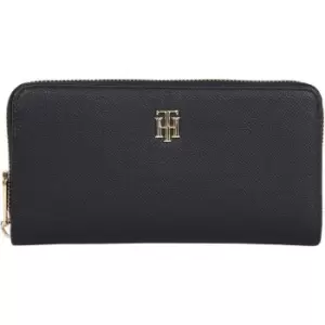 image of Tommy Hilfiger Timeless Large Zip Around Purse - Black