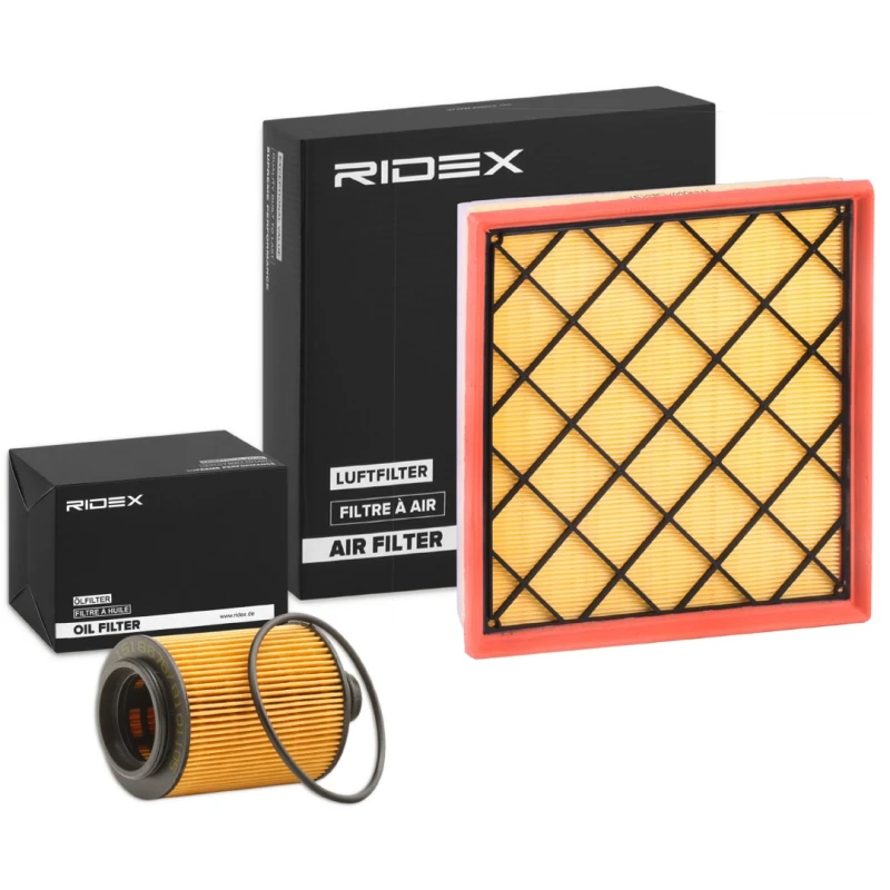 Image of RIDEX 4055F34682 Filter Set with gaskets/seals, with pre-filter Filter Set (4055)