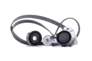 Image of SKF V-ribbed belt set VKMA 36220 Serpentine belt kit,Auxiliary belt kit VOLVO,V70 II (285),S60 I (384),XC70 Cross Country (295)