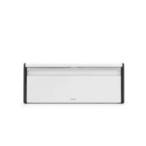 Brabantia Fall Front Bread Bin - White - main image