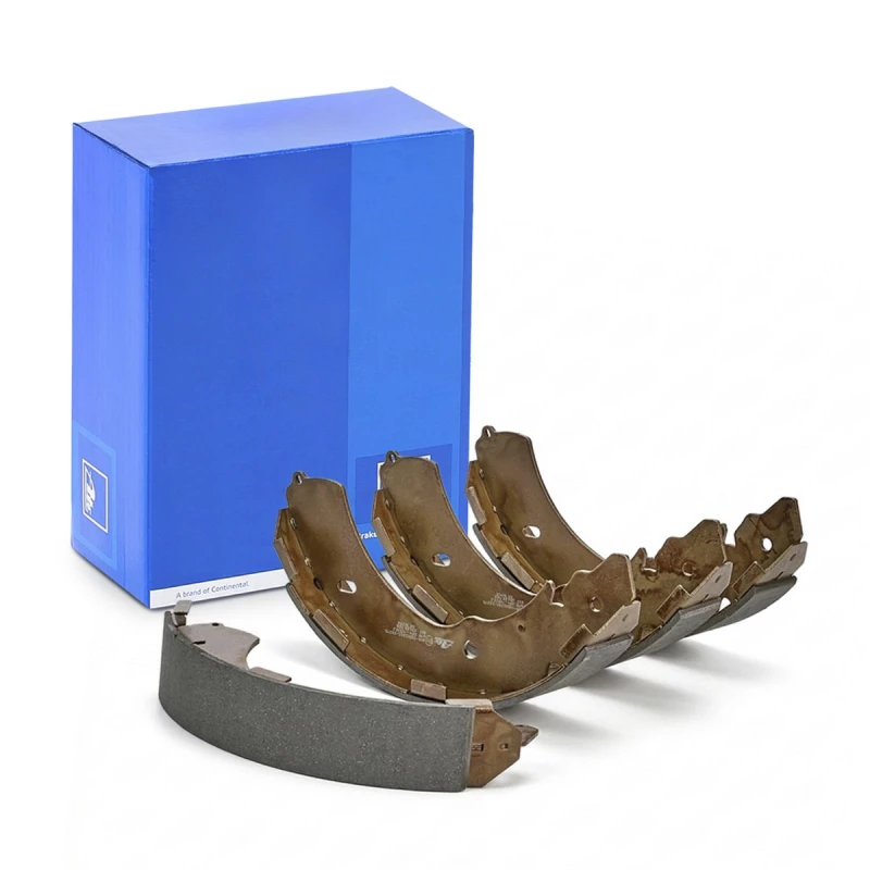 Image of ATE 03.0137-0518.2 Brake Shoes without lever Brake Shoe Set (70)