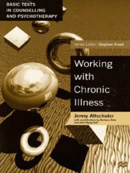 Image of Working with Chronic Illness by Jenny Altschuler Paperback