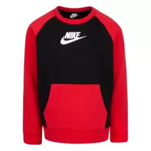 Image of Nike JDI Crew Sweatshirt - Red