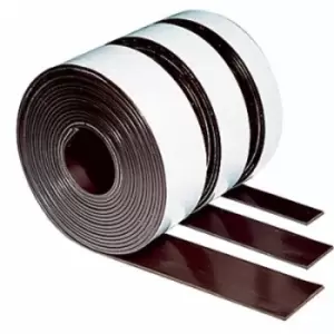 Image of Legamaster Magnetic tape (L x W) 3m x 25mm Brown 7-186500