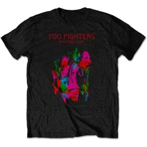 image of Foo Fighters - Wasting Light Unisex Large T-Shirt - Black