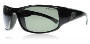 Image of Dirty Dog Muzzle Sunglasses Shiny Black 53337 Polariserade 65mm