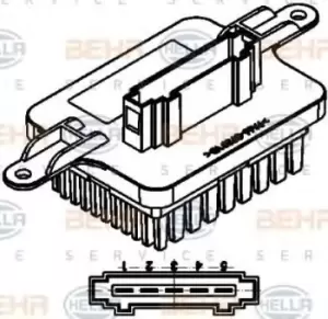 Image of Air Conditioning Regulator 5HL351321-571 by BEHR