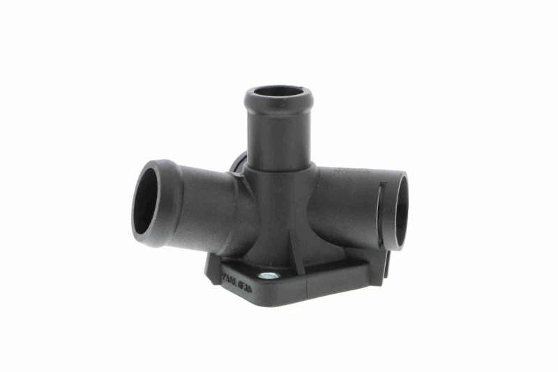 Image of VAICO V10-0376 Coolant Flange with gasket/seal, Original VAICO Quality Coolant Flange (3219)