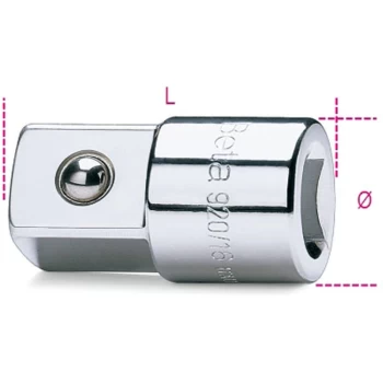 Image of Beta Tools - Adaptor 920/16 1/2 Female and 3/4 Male Drives