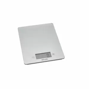 image of Taylor Pro Glass Digital 5Kg Kitchen Scales - Silver