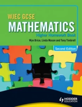 Image of Wjec Gcse Mathematics. Higher Homework Book by Wyn Brice Paperback