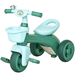 image of HOMCOM Kids Tricycle 370-135GN Green