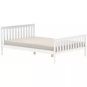 image of 120cm Oxford Pine Bed White