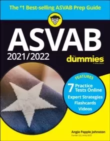 Image of 2021 / 2022 ASVAB For Dummies : Book + 7 Practice Tests Online + Flashcards + Video
