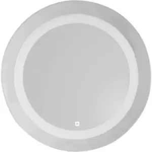 Image of Croydex - Birchwood 59cm Circular Illuminated Bathroom Mirror