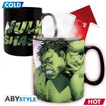 Image of Marvel - Heat Change Hulk Smash Mug